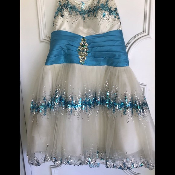Posh Precious formal Prom gown Size 20 - Picture 6 of 10